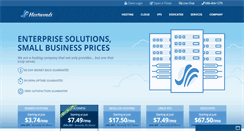 Desktop Screenshot of hostwinds.com